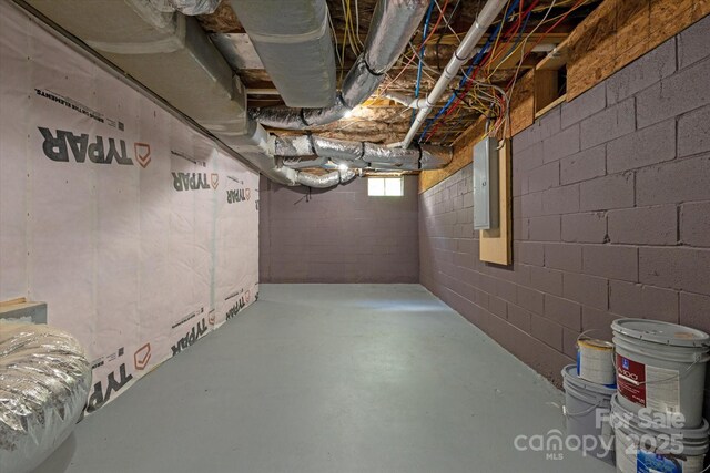 5033 Waxhaw Indian Trail Rd, Matthews, NC 28104 - basement with electric panel