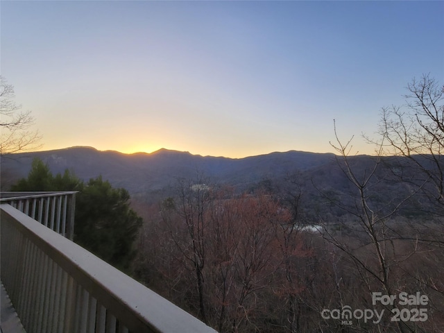 698 Youngs Mountain Dr, Lake Lure, NC 28746 - view of mountain backdrop