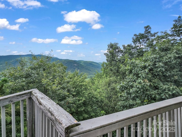 698 Youngs Mountain Dr, Lake Lure, NC 28746 - view of mountain backdrop