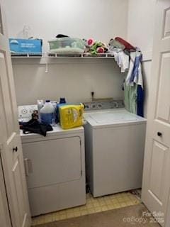 2669 Icard Rhodhiss Rd, Connelly Springs, NC 28612 - laundry room with washer and dryer