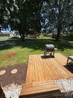 2669 Icard Rhodhiss Rd, Connelly Springs, NC 28612 - view of deck