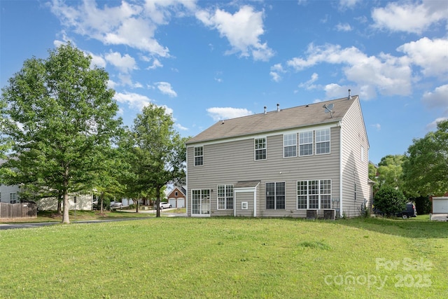 2013 Arbor Crest Ct, Charlotte, NC 28262 - back of property featuring a yard
