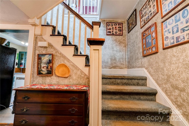 611 E Marion St, Shelby, NC 28150 - view of staircase