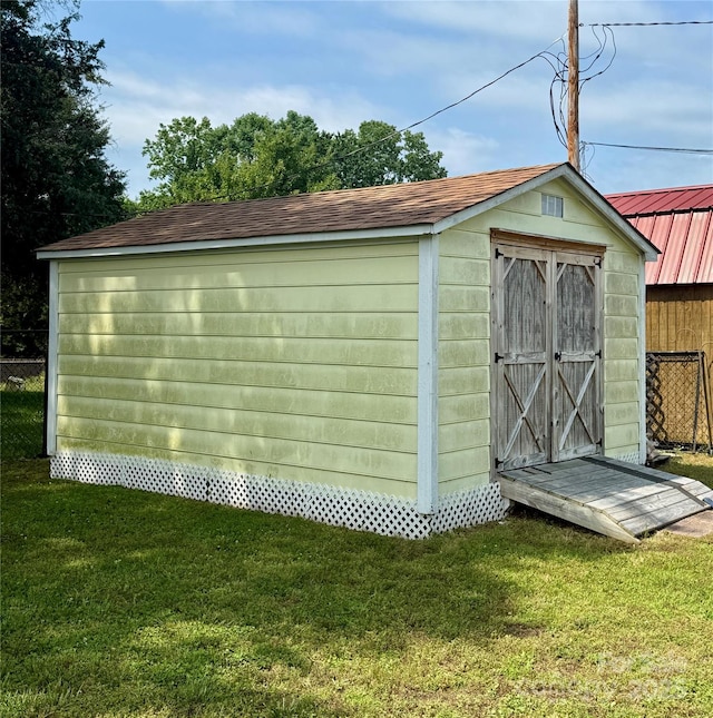 403 Kings Dr, Cherryville, NC 28021 - view of shed
