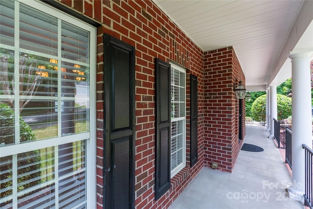 1009 Brookline Dr, Huntersville, NC 28078 - view of covered porch