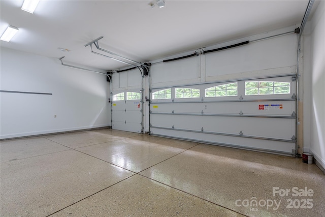1009 Brookline Dr, Huntersville, NC 28078 - garage with baseboards