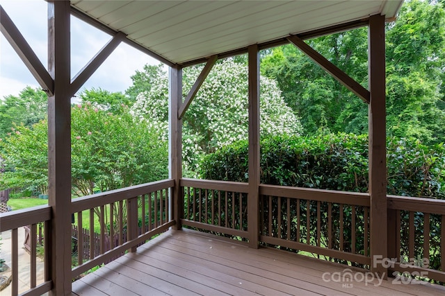 1009 Brookline Dr, Huntersville, NC 28078 - view of deck