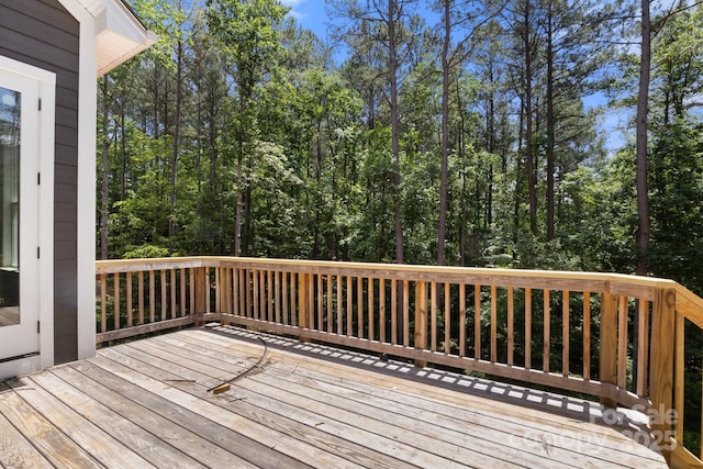 6782 Kingfisher Ct, Denver, NC 28037 - view of wooden terrace