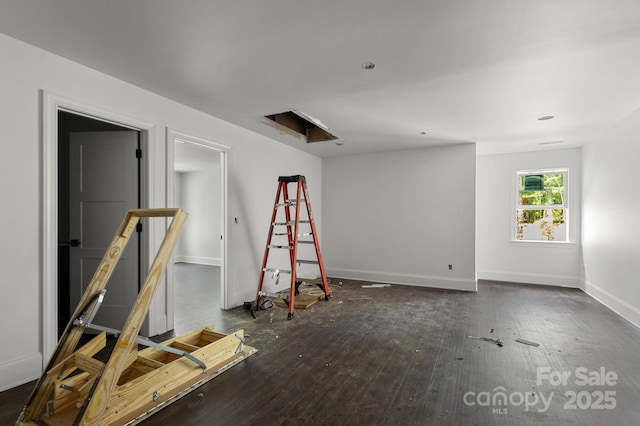 6782 Kingfisher Ct, Denver, NC 28037 - empty room featuring hardwood / wood-style floors and baseboards