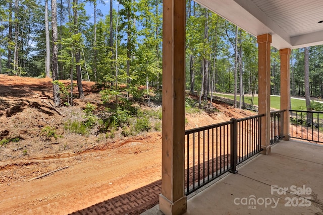 6782 Kingfisher Ct, Denver, NC 28037 - view of covered porch