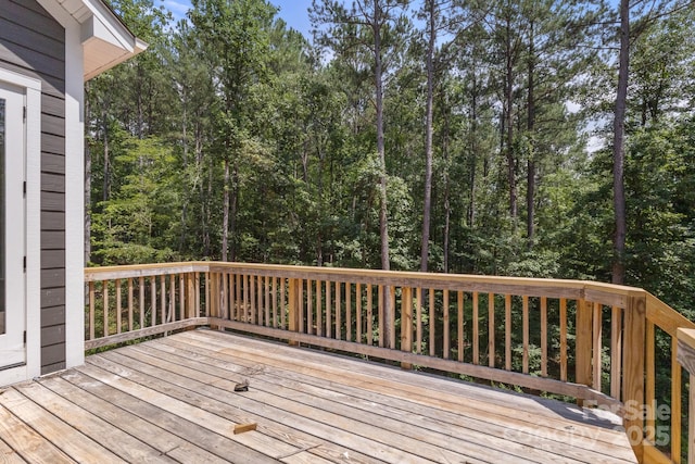 6782 Kingfisher Ct, Denver, NC 28037 - view of wooden deck