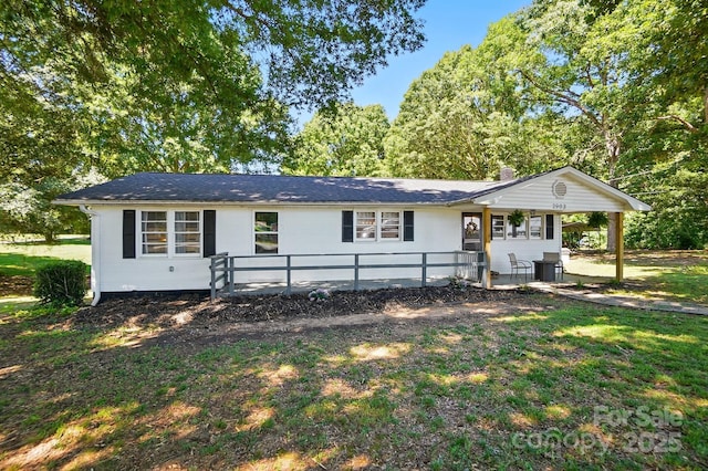 2903 Price Rushing Rd, Monroe, NC 28110 - view of single story home