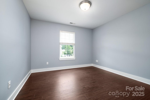 207 Stoney Point Way, Candler, NC 28715 - empty room with dark wood finished floors and baseboards