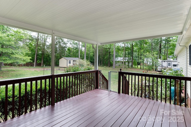785 Sanside Dr, York, SC 29745 - deck featuring a yard