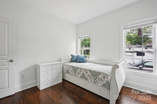12900 Westmoreland Rd, Huntersville, NC 28078 - bedroom with wood finished floors and baseboards