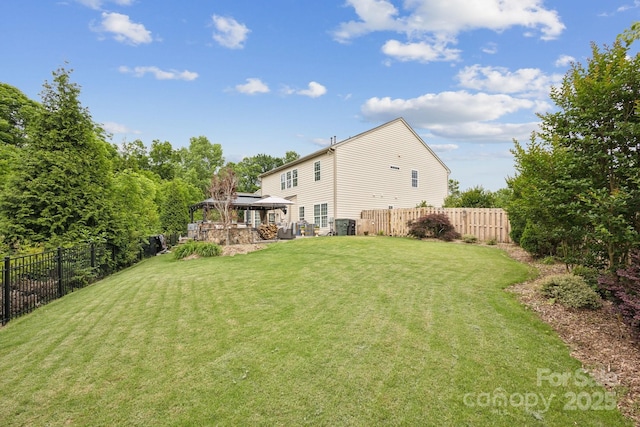 4430 Bravery Pl SW, Concord, NC 28027 - view of yard with a gazebo