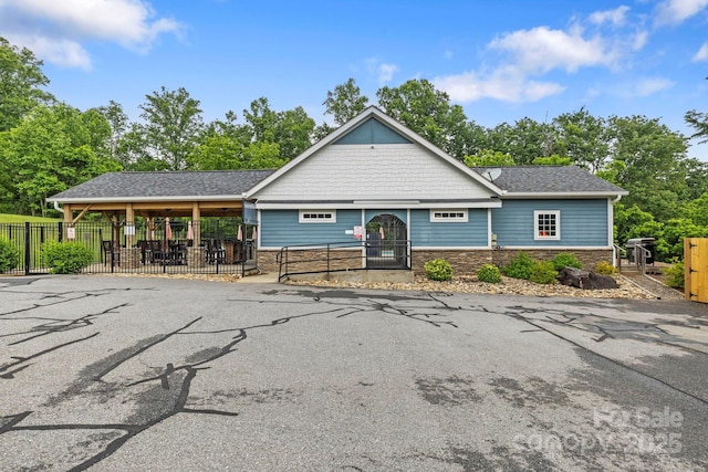 20 Daphne Dr, Arden, NC 28704 - view of front of house with stone siding