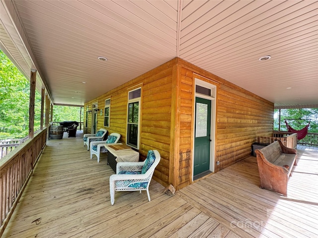 658 Green Point Ln, Boomer, NC 28606 - view of porch