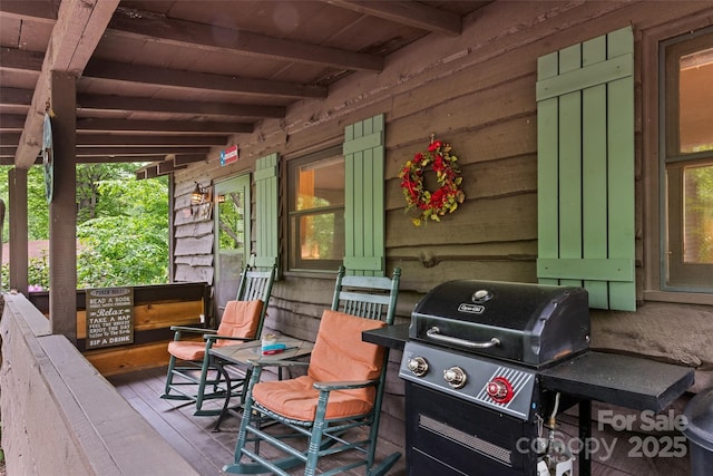 37 Sassafras Ln, Maggie Valley, NC 28751 - view of patio with grilling area