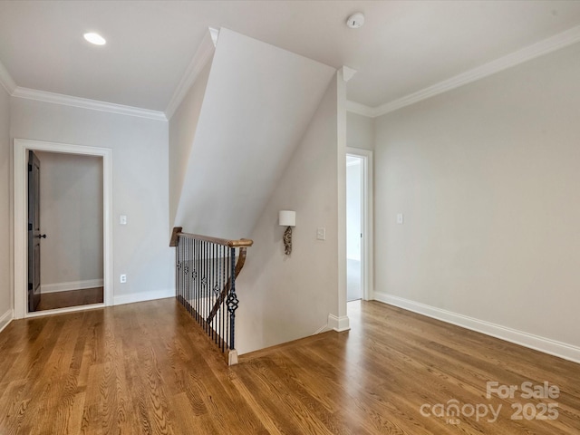 1522 High St, Charlotte, NC 28211 - additional living space featuring wood finished floors and baseboards