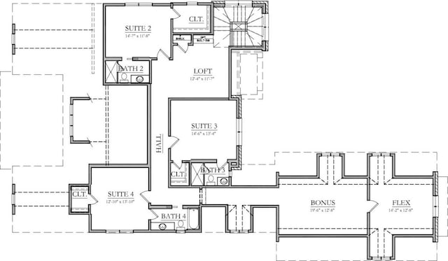 7209 Alexander Rd Unit 3, Charlotte, NC 28270 - home floor plan