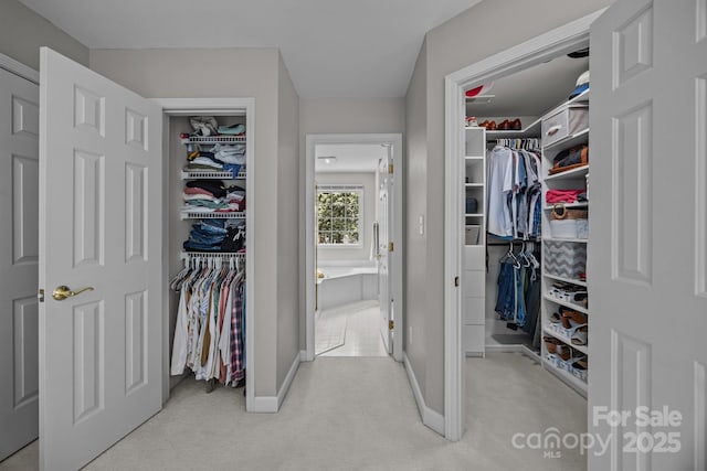 16028 Cranleigh Dr, Huntersville, NC 28078 - walk in closet with carpet flooring