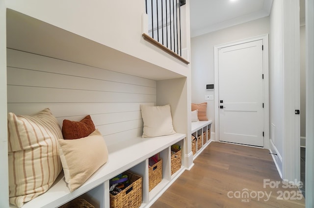 7215 Alexander Rd Unit 4, Charlotte, NC 28270 - mudroom with wood finished floors