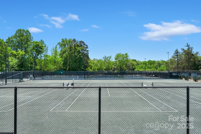 8117 Rising Meadow Rd, Charlotte, NC 28277 - view of tennis court with community basketball court