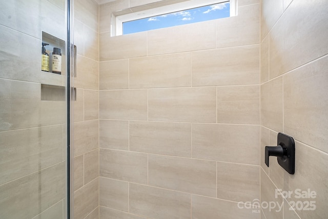 16018 River Tree Ln, Charlotte, NC 28278 - bathroom featuring a stall shower