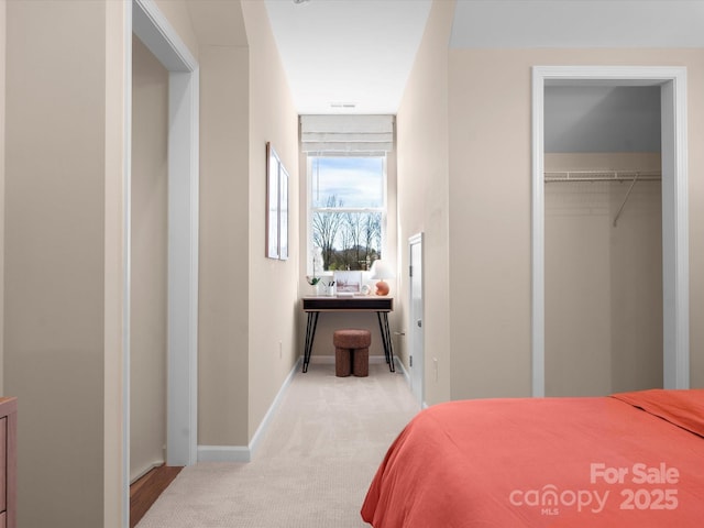 5508 Swaling St, Charlotte, NC 28217 - bedroom featuring carpet flooring, a closet, and baseboards