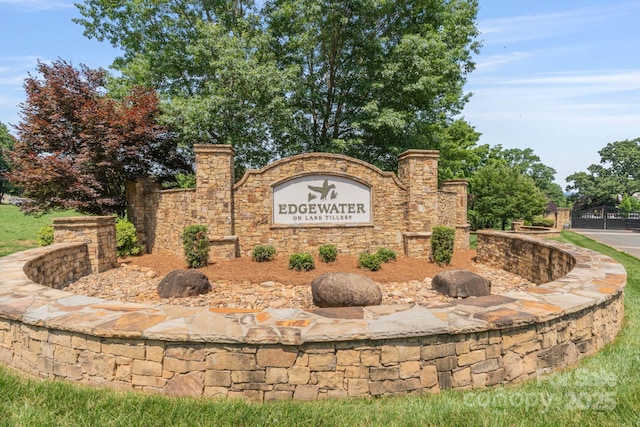 8066 Edgewater Dr Unit 103, Norwood, NC 28128 - view of community / neighborhood sign