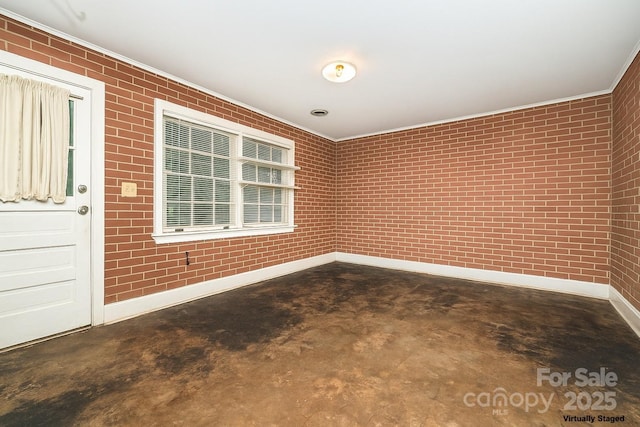 3526 Craig Ave, Charlotte, NC 28211 - view of unfurnished sunroom