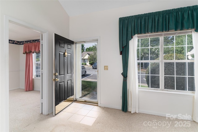 9006 Four Mile Creek Rd, Charlotte, NC 28277 - entryway featuring carpet flooring and baseboards