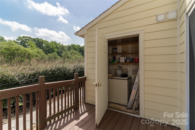 9006 Four Mile Creek Rd, Charlotte, NC 28277 - view of deck
