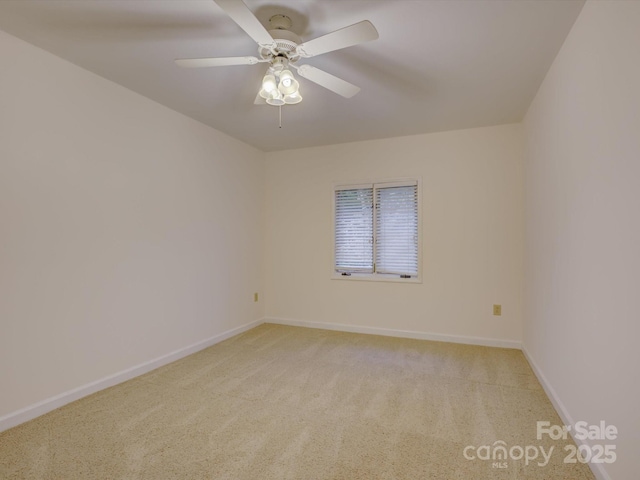 8 Sunrise Point Rd, Lake Wylie, SC 29710 - unfurnished room with light colored carpet, baseboards, and a ceiling fan
