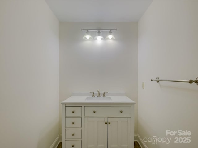 8 Sunrise Point Rd, Lake Wylie, SC 29710 - bathroom featuring vanity and baseboards