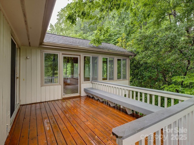 8 Sunrise Point Rd, Lake Wylie, SC 29710 - view of wooden deck