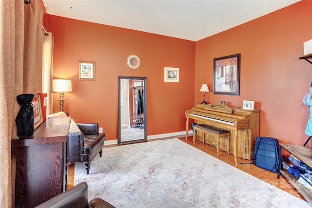 2024 Stonewyck Ave, Kannapolis, NC 28081 - sitting room featuring baseboards and wood finished floors