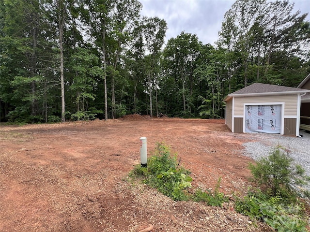 1987 Robert Rufty Ln, Catawba, NC 28609 - view of yard featuring a detached garage and an outdoor structure