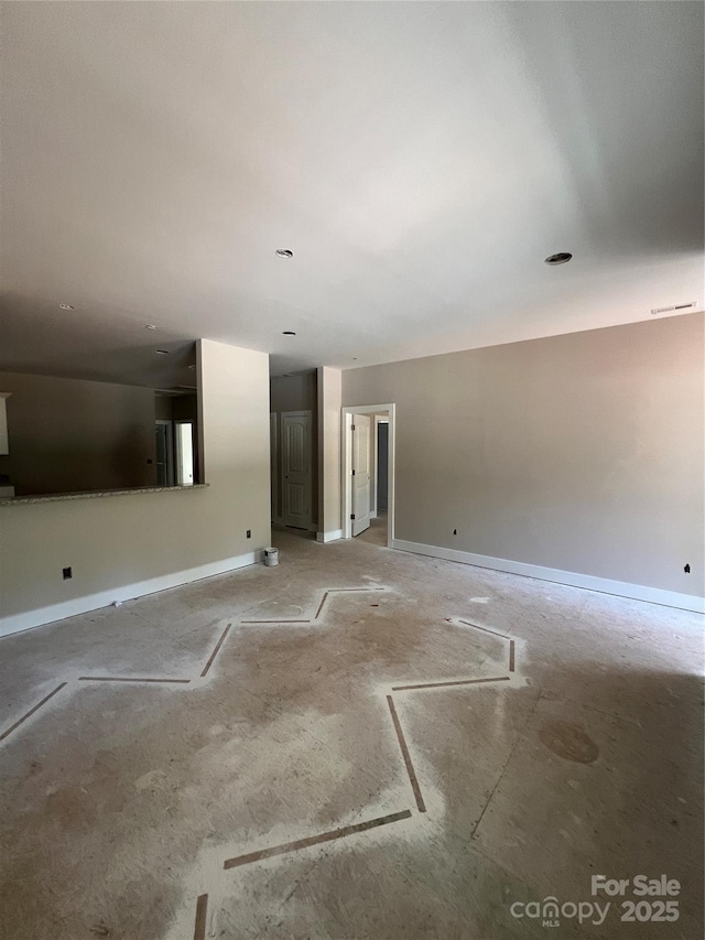 1987 Robert Rufty Ln, Catawba, NC 28609 - unfurnished living room with baseboards