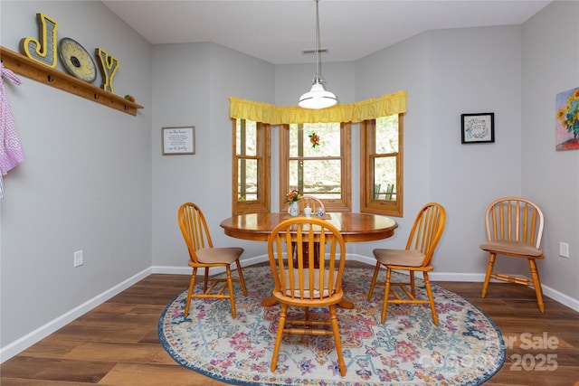 33 Freedom Dr, Waynesville, NC 28786 - dining room featuring wood finished floors and baseboards