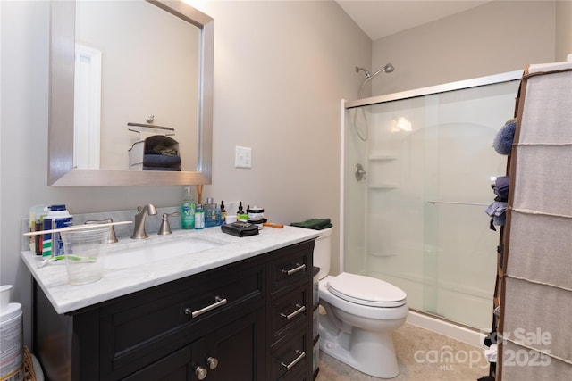 33 Freedom Dr, Waynesville, NC 28786 - full bathroom with toilet, vanity, and a shower stall