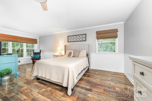 120 Labans Ln, Lincolnton, NC 28092 - bedroom with ornamental molding, wood finished floors, and baseboards