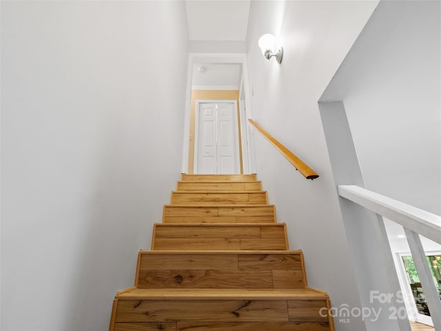 1493 Upper Browns Creek Rd, Burnsville, NC 28714 - view of stairway