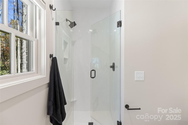 1081 Hicks Rd Unit B, Highlands, NC 28741 - bathroom featuring a shower stall
