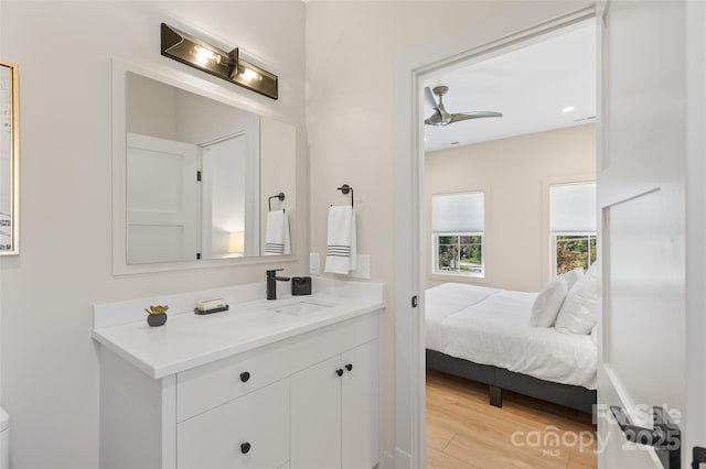 1081 Hicks Rd Unit B, Highlands, NC 28741 - ensuite bathroom featuring wood finished floors and vanity