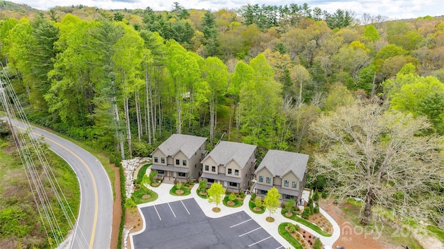 1081 Hicks Rd Unit B, Highlands, NC 28741 - drone / aerial view of a forest