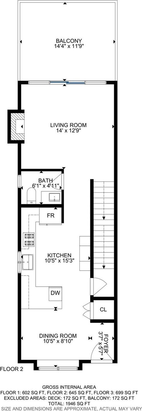 1081 Hicks Rd Unit B, Highlands, NC 28741 - property floor plan
