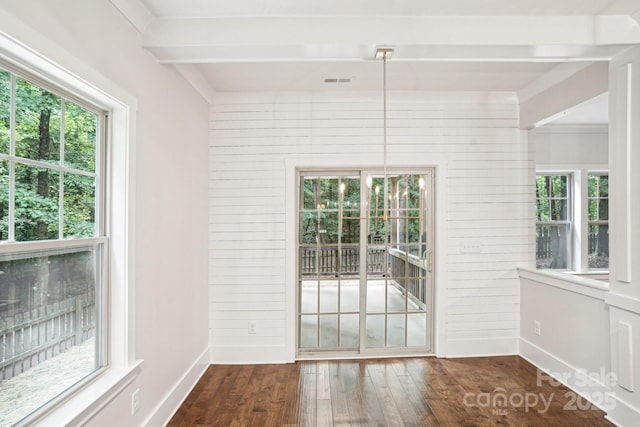 8521 Aspen Ct, Charlotte, NC 28227 - unfurnished sunroom with healthy amount of natural light