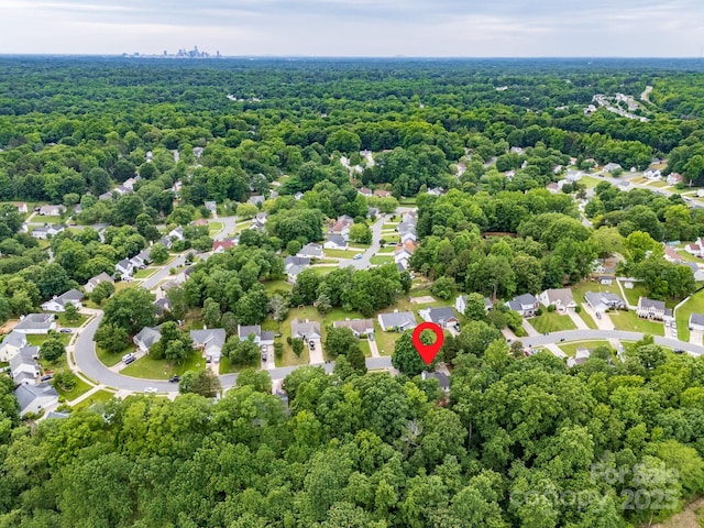 8120 Vermilion Dr, Charlotte, NC 28215 - bird's eye view of a forest